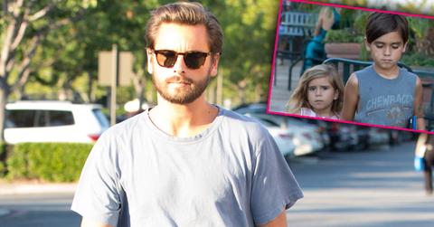 kourtney kardashian scott disick back together children