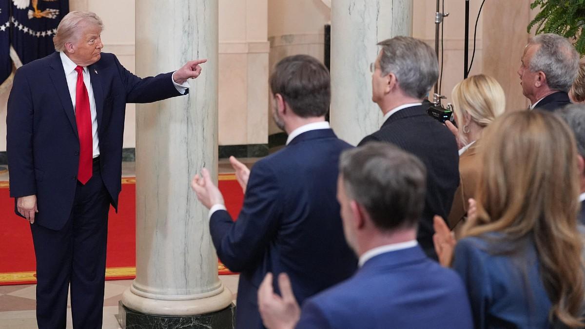 image of Pam Bondi was fired on April 2. 