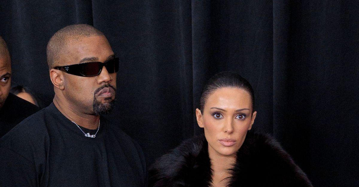 Image of Kanye West claimed to have control over his wife, Bianca Censori.