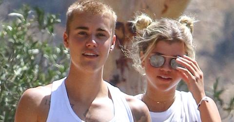 Justin Bieber and Sofia Richie keep close on a morning hike