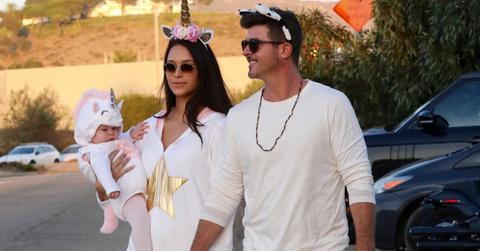 Robin Thicke April Love Geary Halloween