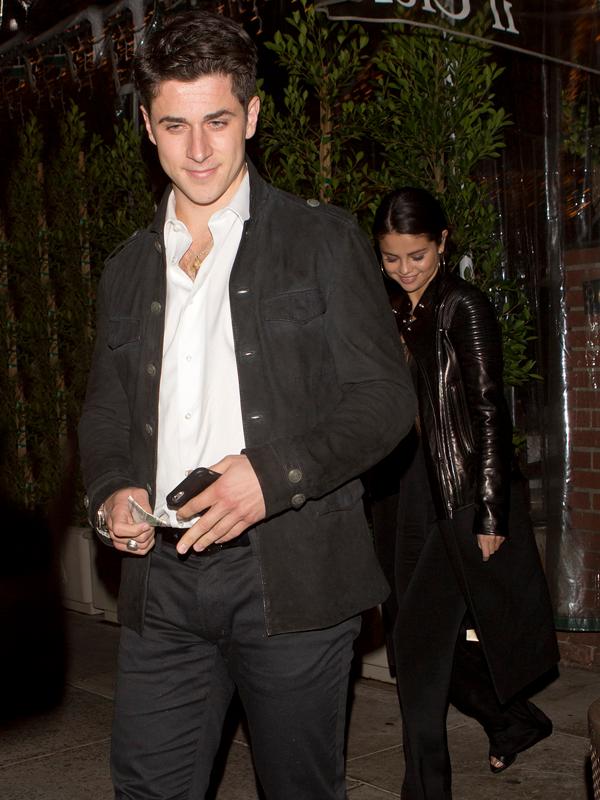 Selena Gomez seen on a date with a possible new man at Il Cielo Italian Restaurant in Beverly Hills, CA