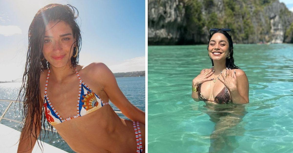 celebrities slayed wet hair look photos