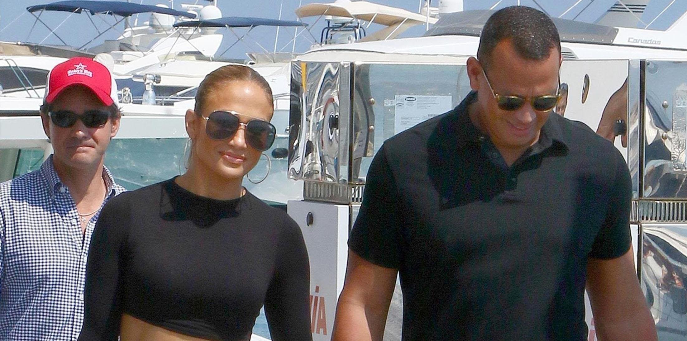 Jennifer lopez alex rodriguez dating yacht pics feature