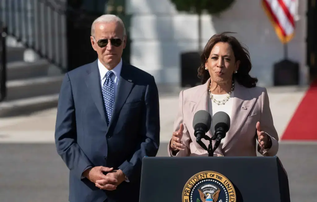 kamala harris says president joe biden is going to be fine