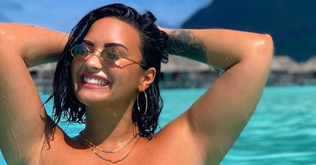 Demi Lovato Looks Incredible In A Leopard Print Bikini — See Her Sexy Pics 0711