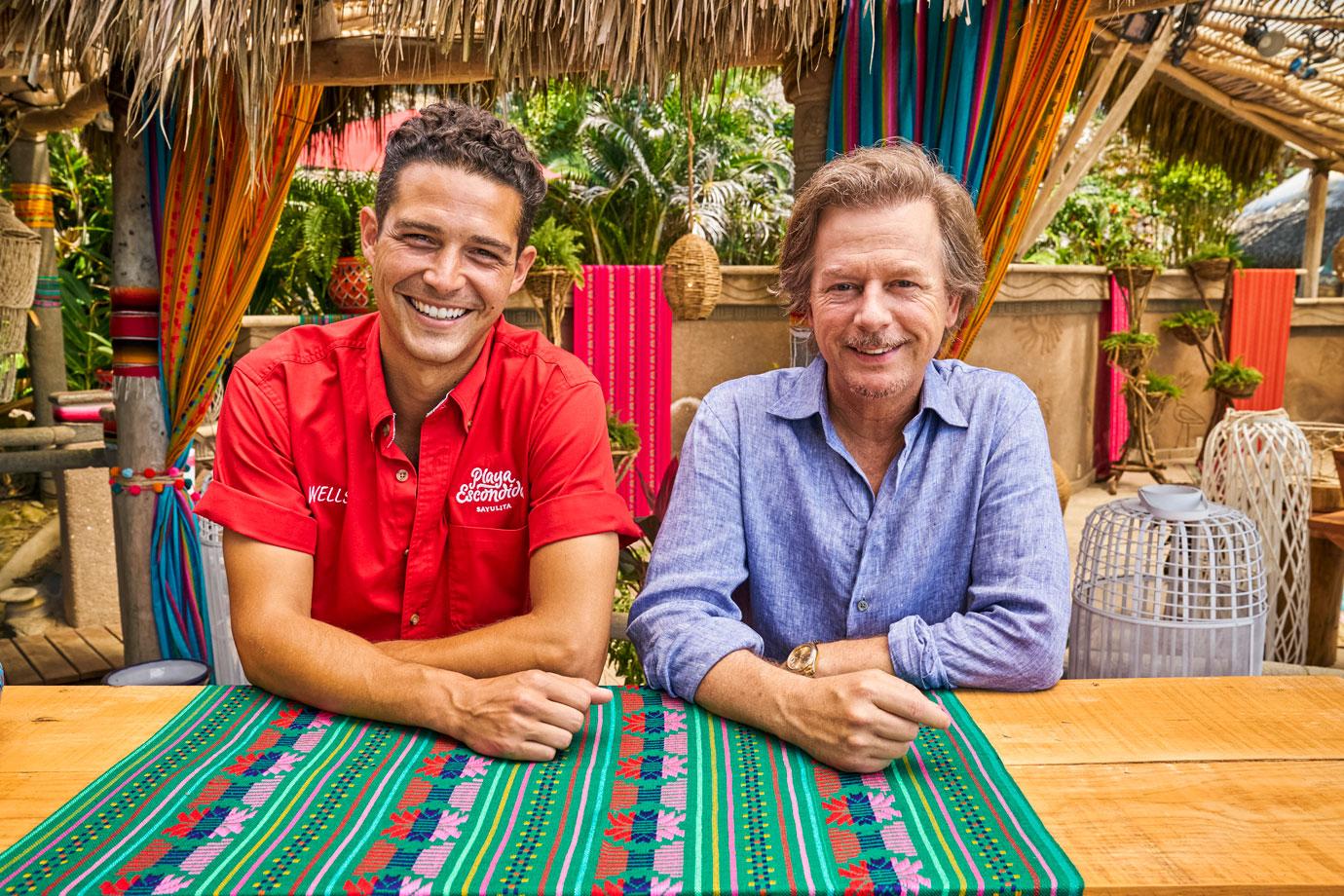 bachelor in paradise david spade praised over disgraced host chris harrison