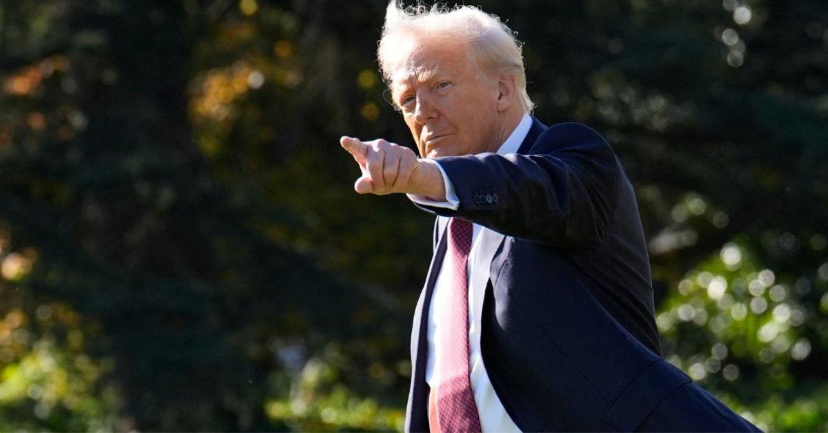 image of 'I'm not sure I'm going to be able to make heaven,' Trump said on Sunday, October 12.