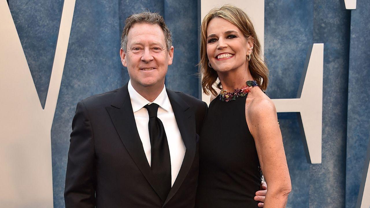 Photo of Savannah Guthrie and Michael Feldman