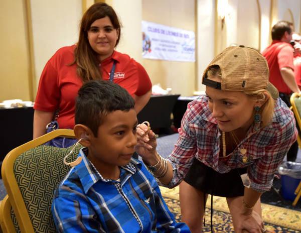 Kate Hudson with Starkey Hearing Foundation Cabo Mexico