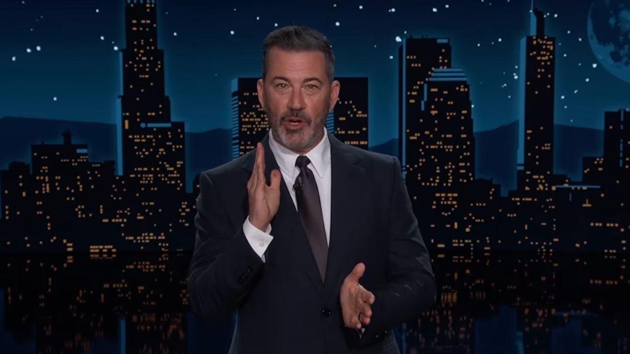 Image of Jimmy Kimmel revived Donald Trump’s past ‘Sleepy Joe’ attacks during his monologue.