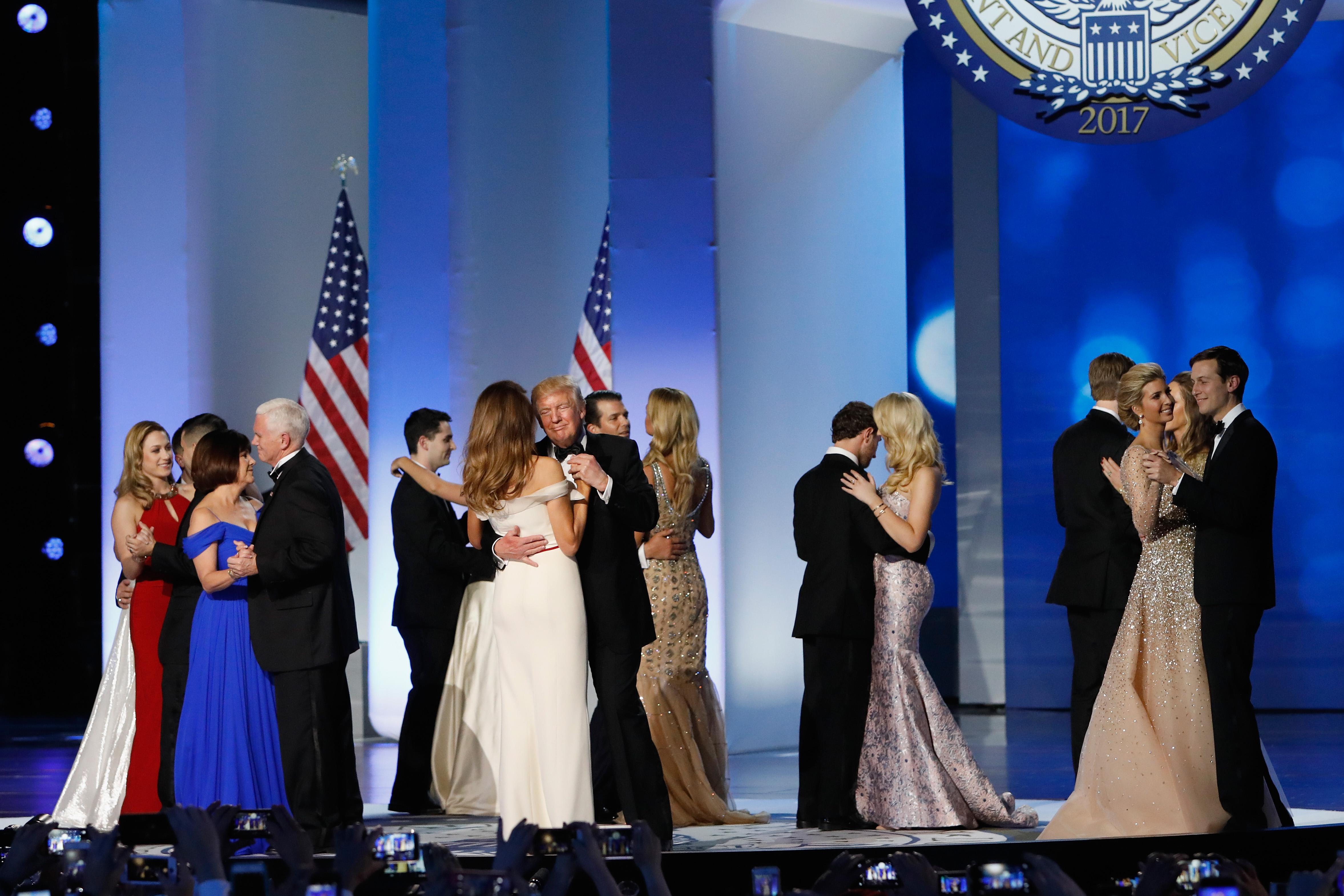 President Donald Trump Attends Inauguration Freedom Ball