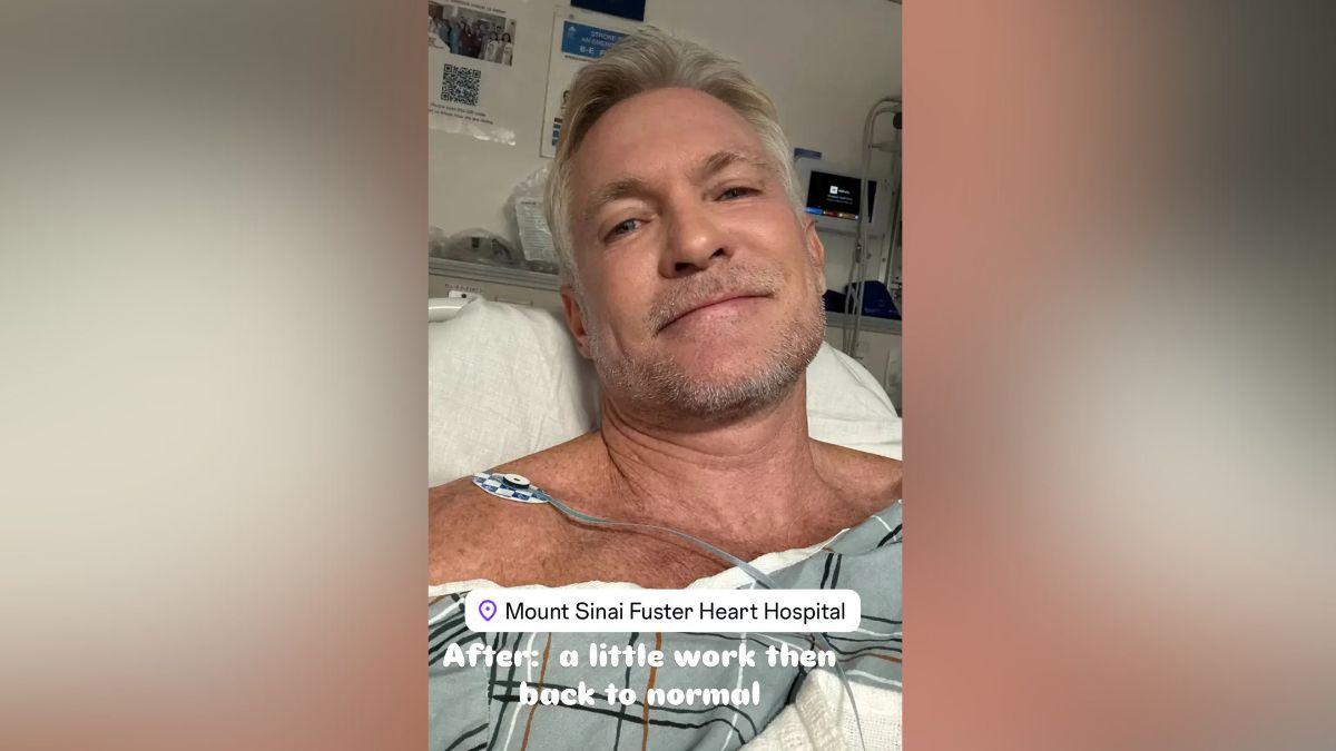 Image of Sam Champion previously had basal cell carcinoma.