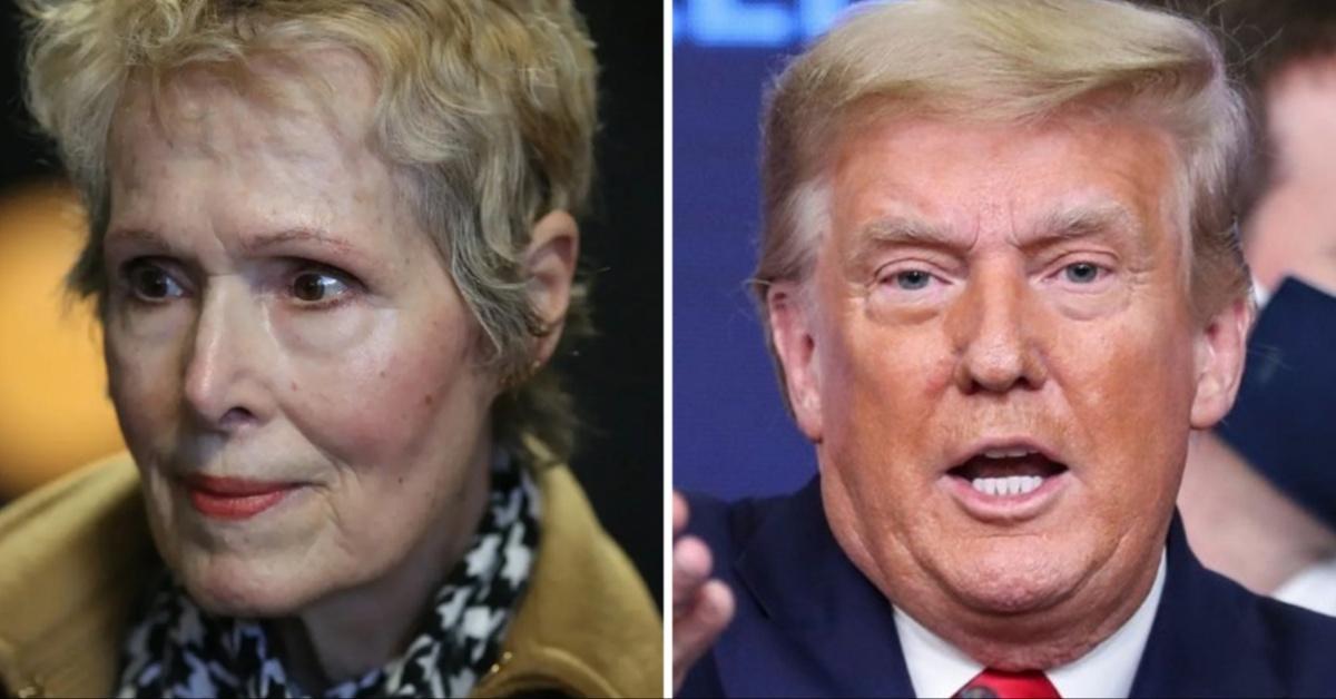 e jean carroll slept through donald trumps town hall deluge hatred