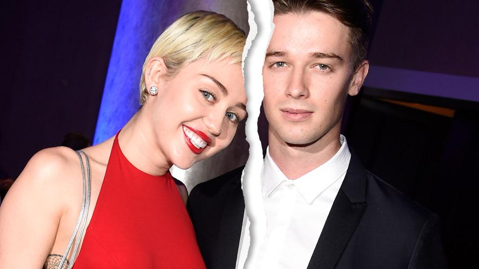 Miley cyrus patrick schwarzenegger split