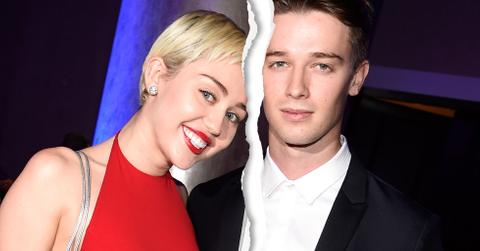 Miley cyrus patrick schwarzenegger split