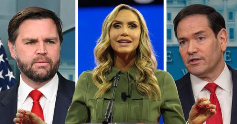Composite photo of J.D. Vance, Lara Trump and Marco Rubio.