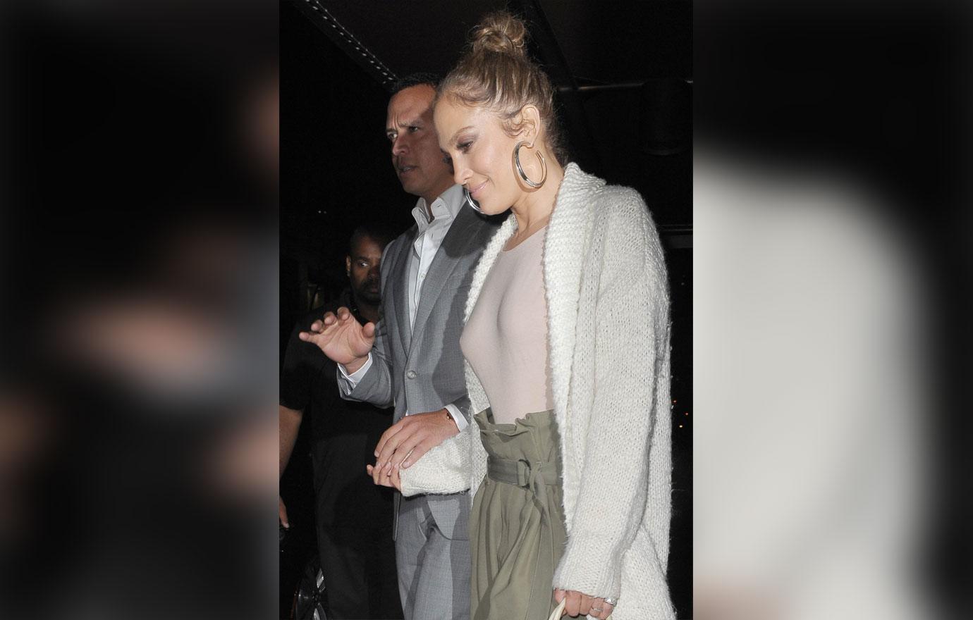 Jennifer Lopez Alex Rodriguez Birthday New York Photos 04