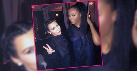 Cynthia Bailey Kim Kardashian Meetup Dinner