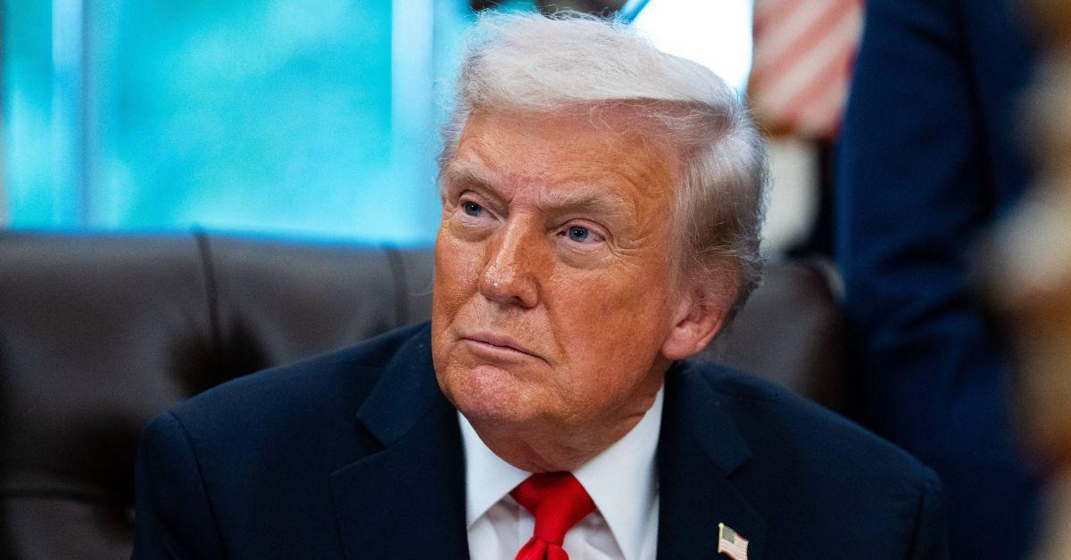 Image of Donald Trump spoke about today's U.S. attack on Venezuela.