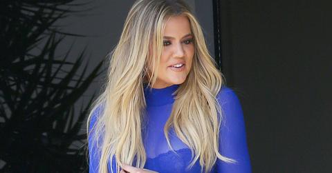 Khloe kardashian sheer dress