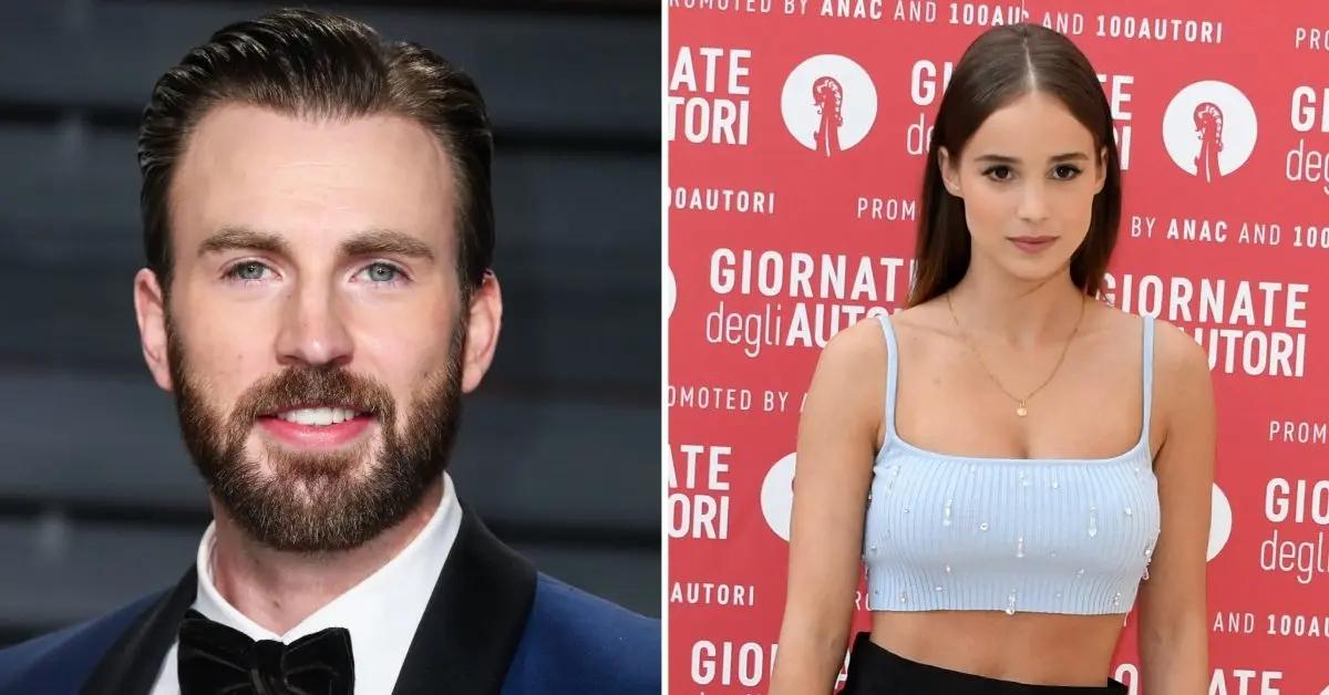 Photo of Chris Evans' wife, Alba Baptista, gave birth to their first child on Saturday, October 25.