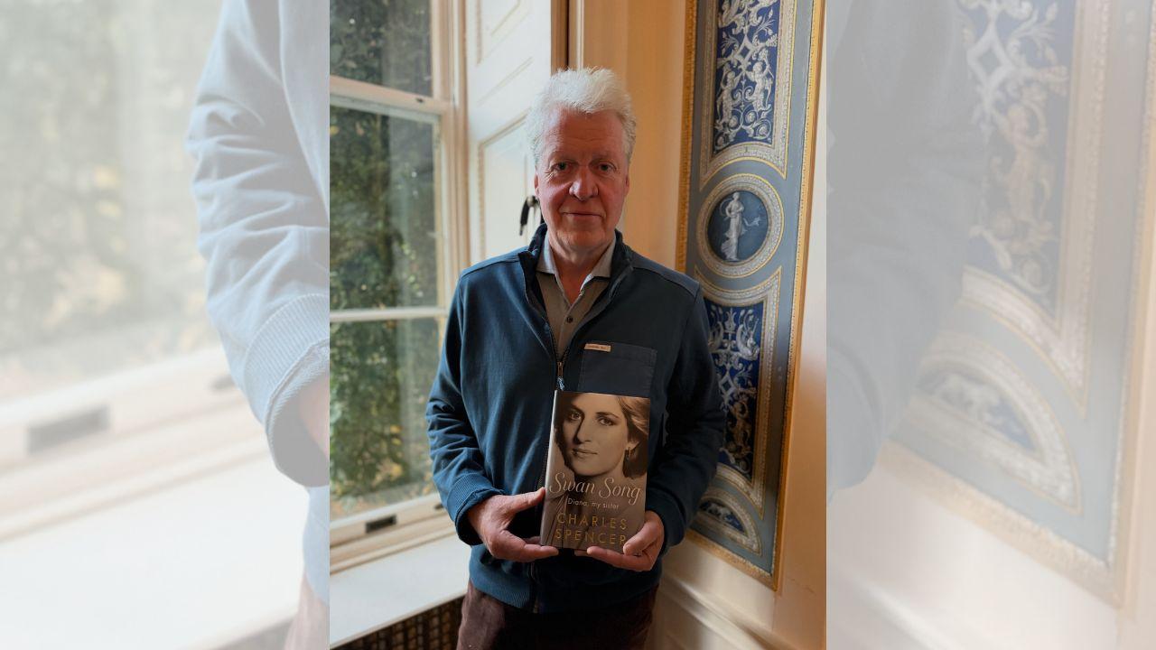 Image of Charles Spencer claims King Charles sounded 'giddily elated' when the two spoke following Princess Diana's death in 1997.