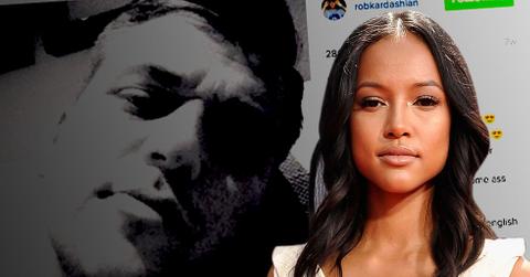 Karrueche tran hiding rob kardashian relationship