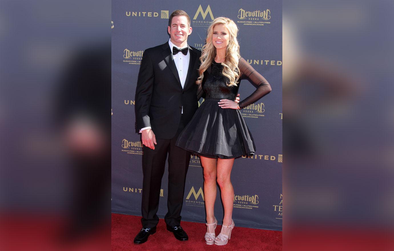 Tarek And Christina El Moussa On Red Carpet