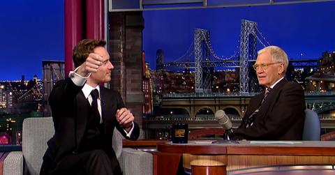 Michael Fassbender on Letterman