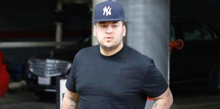 Pregnant Blac Chyna &amp; Rob Kardashian Head To The Doctor In BH