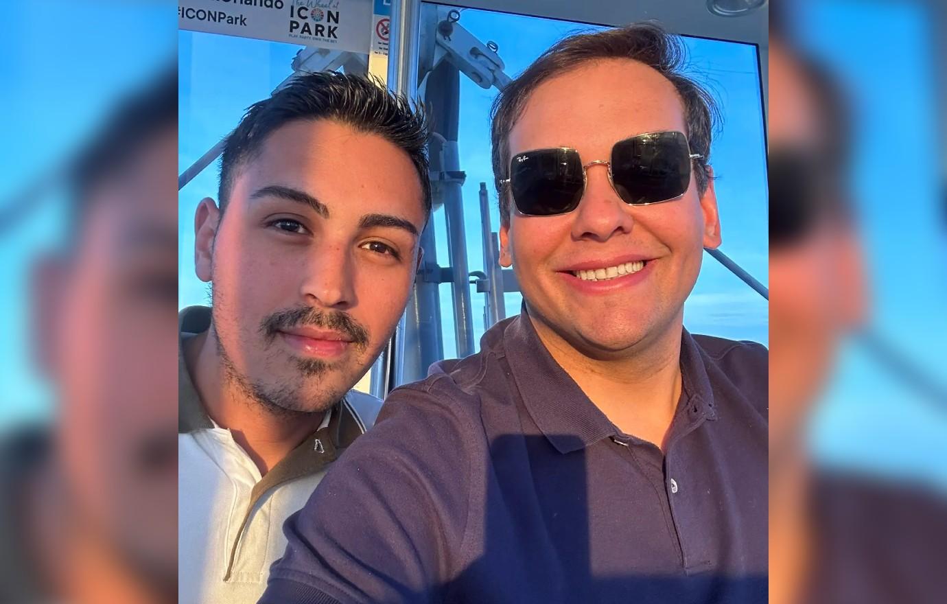 george santos husband matt gerard hates tell people met grindr georesantosx