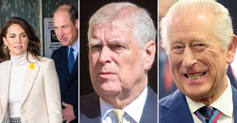 Photo of Kate Middleton, Prince William, ex-Prince Andrew and King Charles