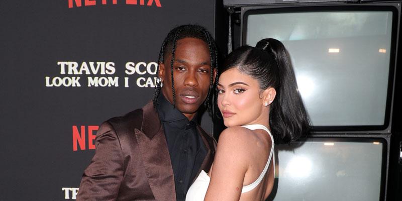 Kylie Jenner And Travis Scott On Red Carpet