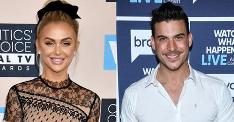 Lala Kent And Jax Taylor Pose On Red Carpets