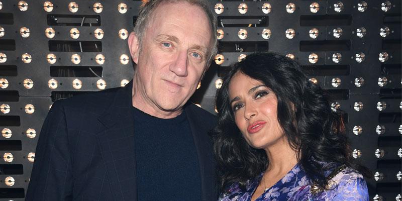 Salma Hayek Husband Notre Dame PP