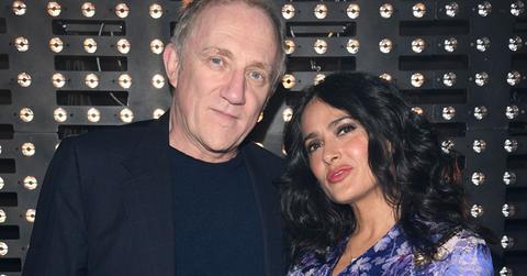 Salma Hayek Husband Notre Dame PP