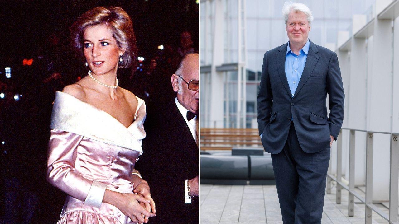 Image of Charles Spencer announced his new book, 'Swan Song: Diana, My Sister,' for Princess Diana.