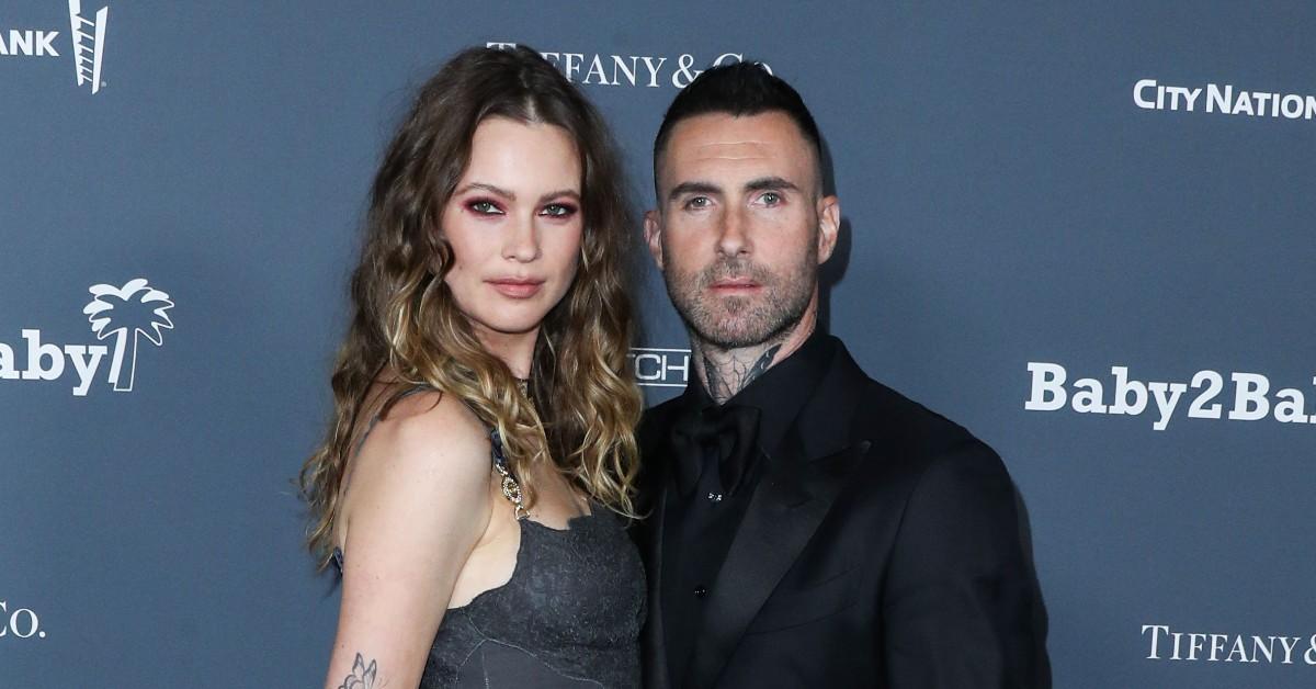 adam levine behati prinsloo beach