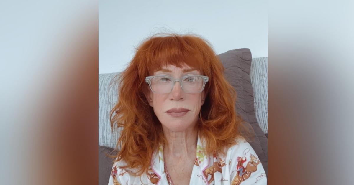 disheveled kathy griffin health concerns looking worse wear