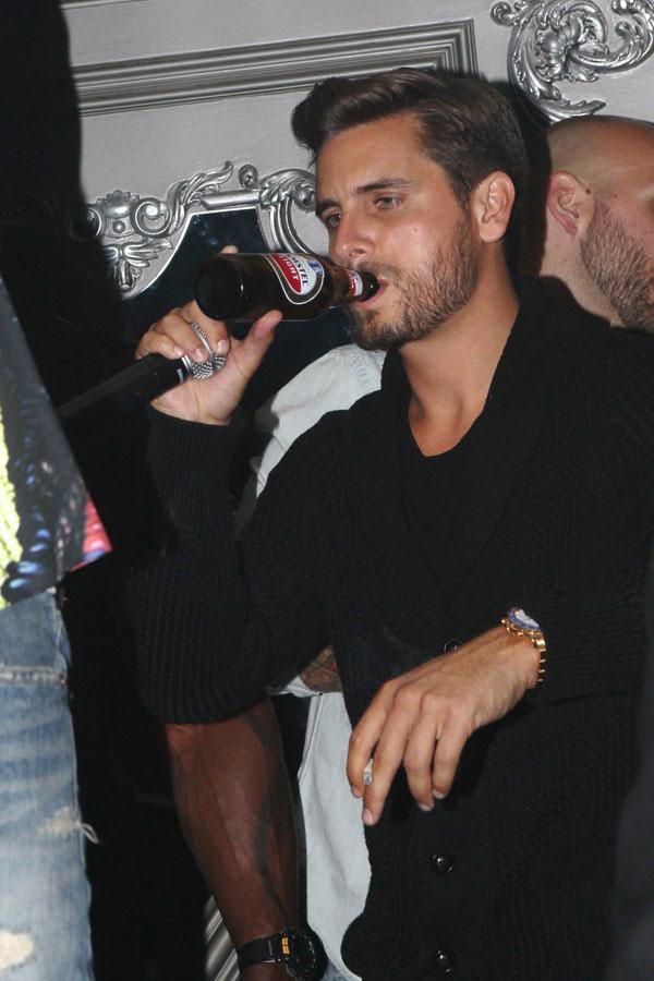 Scott disick drunken moments splash