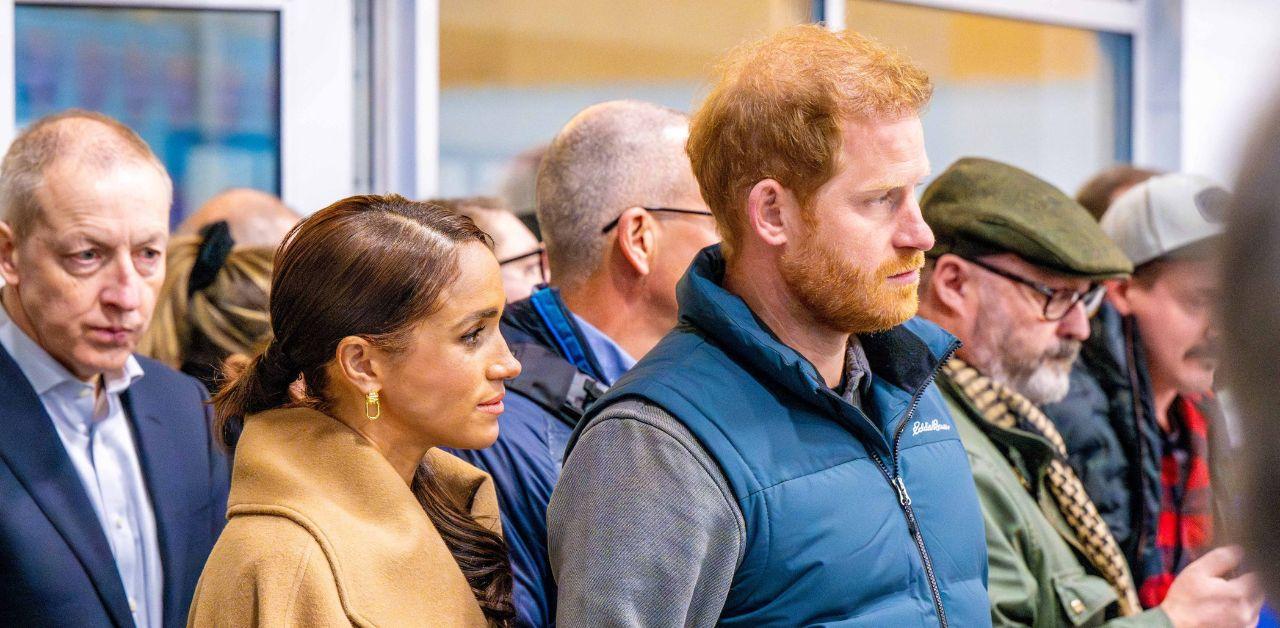 prince harry struggles hiding anxiety nigeria tour meghan markle calm