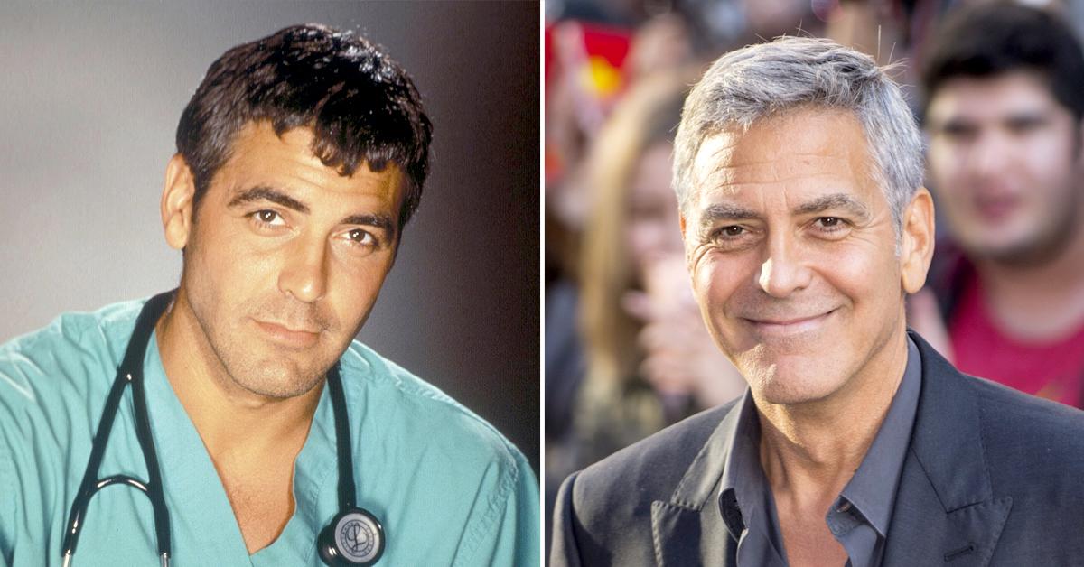 george clooney through the years