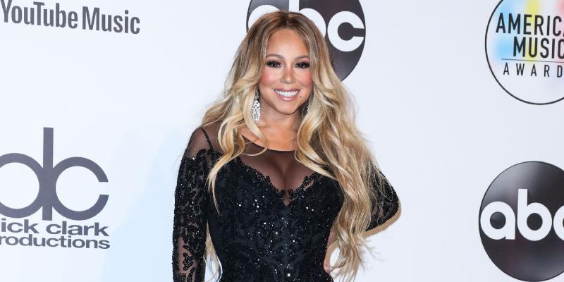 Mariah Carey at the 2018 American Music Awards