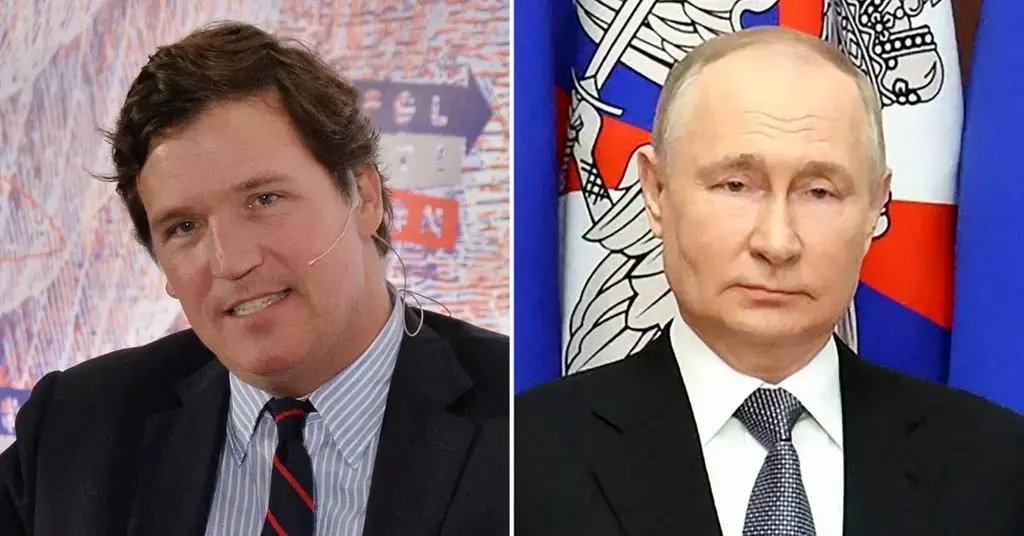 vladimir putin criticizes tucker carlsons softball questions