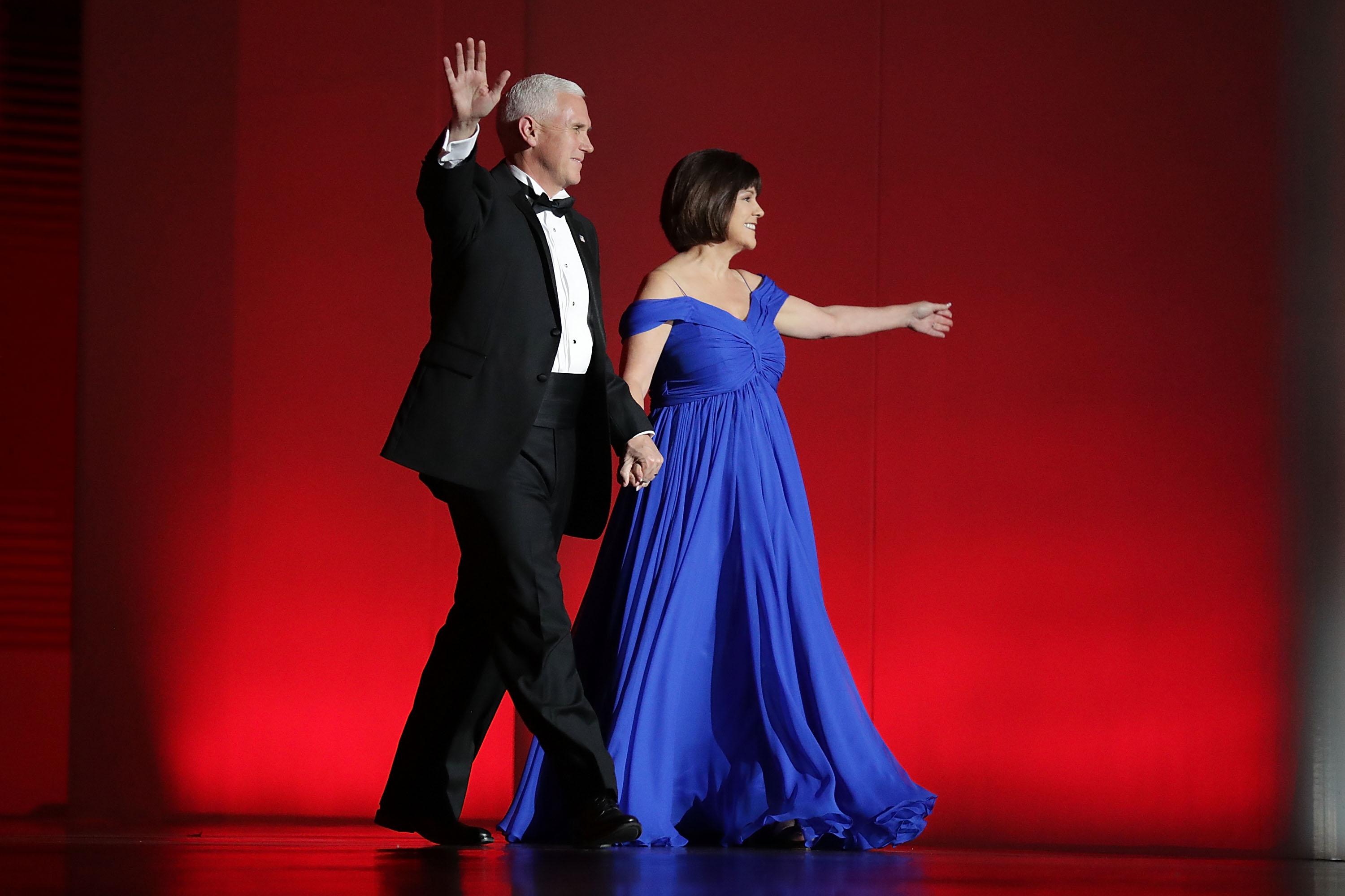 President Donald Trump Attends Inauguration Liberty Ball