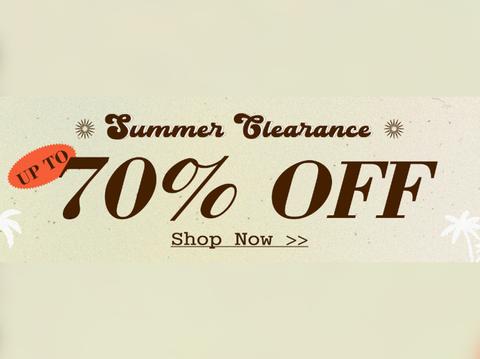 summer sales seasonal style fashion deals shop