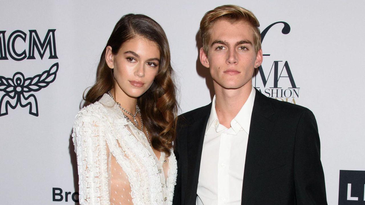 image of Kaia and Presley gerber
