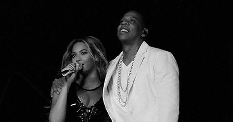 Beyonce paris jay z on the run