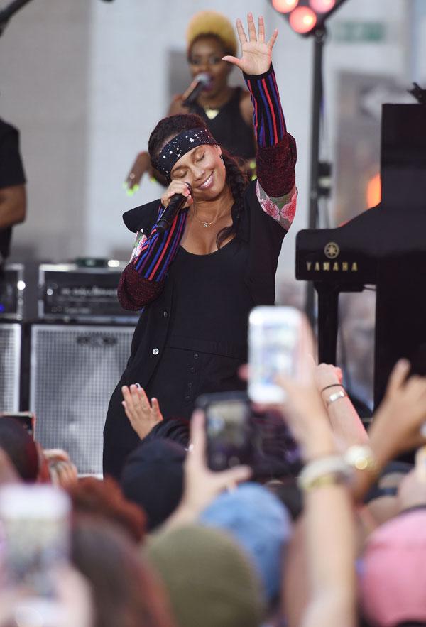 alicia keys performing live nbc today show